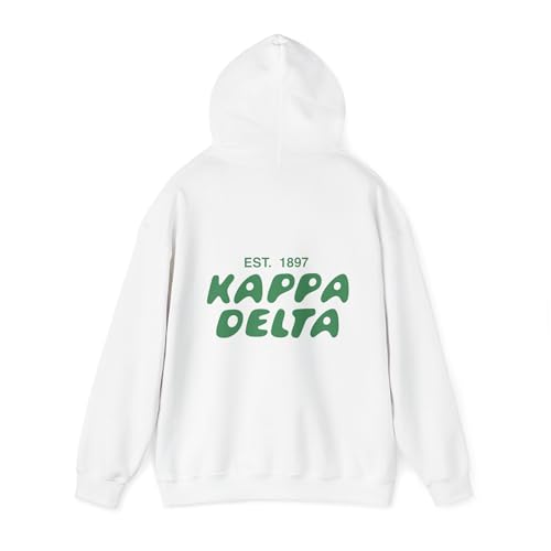 Kappa Delta Bubble Font Sorority Hoodie | Kay Dee Trendy Sweatshirt | Big Little Gift | Recruitment Gift3