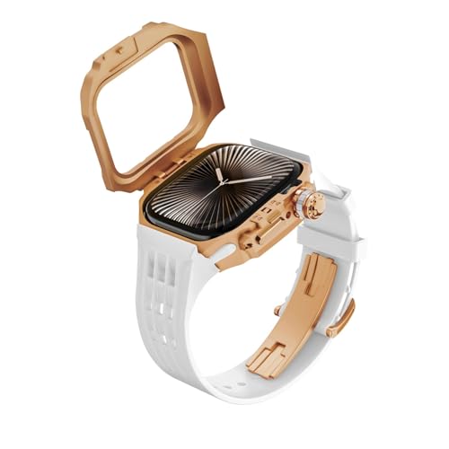 Protection bracelet Apple Watch 10 46mm antichoc en caoutchouc chic