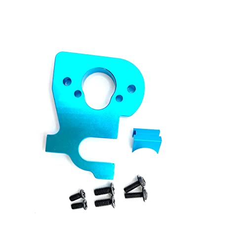 Motor Mount For Wltoys 144001 1/14 Wltoys Rc Car Aluminum Machined Adjustable Buggy Option Parts Hop-Ups Blue #TOP2