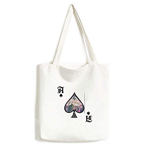 Sac à main avec motif fleurs blanches rose fourre-tout tendance été