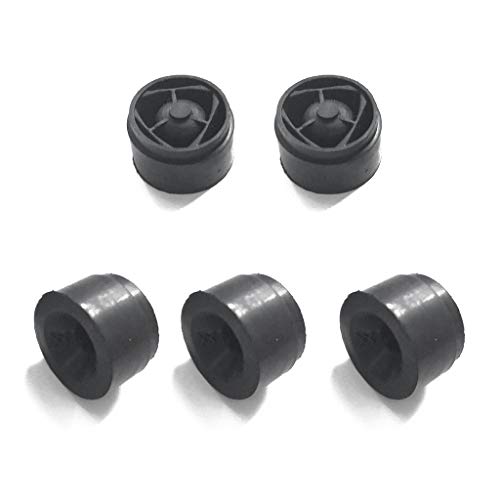 BIlinli 5 Piezas Cubierta Protectora del Motor Delantero del Coche cojín de Goma del Motor Debajo de la Placa Cover