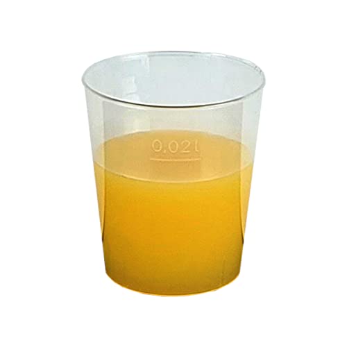 1.530 Schnapsgläser Schnapsbecher 2cl-3cl Medikamentenbecher Schnapsinnchen blau