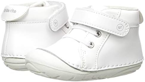Stride Rite Boy's Soft Motion Frankie Athletic Sneaker, White, 4 Toddler | Image 6