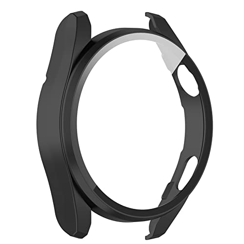 Coque Huawei Watch 3 Pro avec verre trempé noir LOKEKE protège écran anti-choc