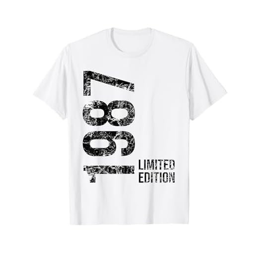 37 cumpleaños hombre mujer 37 años 1987 regalo de cumpleaños Camiseta