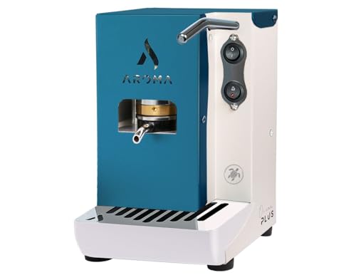 ELETTROVALVOLA INCLUSA Aroma Plus+ Ocean Macchina caffè espresso cialde ESE 44 (Blu)