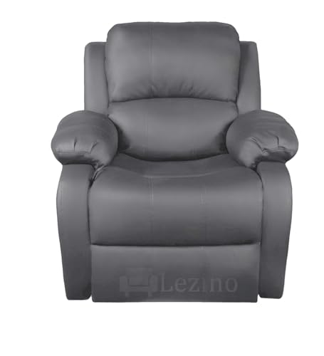 Image of Amey Era Recliner Sofa 1 Seater 1R Manual Grey