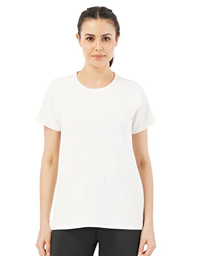 Image of Pump'd Women's Half Sleeve T-Shirt - Athleisure Women's s Fashion Workout Top for Women & Girls | Lightweight Activewear for Running, Sports & Gym - Lightweight, Anti-Odor, Dry Tech, Ultra Soft Seams