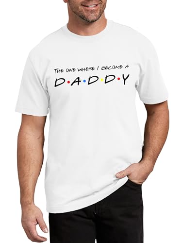 Father Gifts Daddy Shirt Men: Papa Dad Letter Print Tshirts Funny Daddys Tees Casual Summer Tops