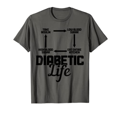 Diabetes Awareness Month Typ 1 T1D Lustiges Diabetikerleben T-Shirt