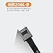 ICY DOCK MB206L-B Data Cable - 1x SlimSAS SFF-8654 8i to 2X OCuLink SFF-8611 4i Length 50 cm