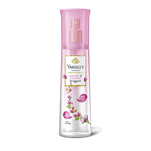 Yardley London Fine Fragrance Mist – Magnolia & Grapefruit – 140 ml