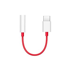 OnePlus USB-C naar 3,5 mm Jack audio aansluiting adapter – Rood