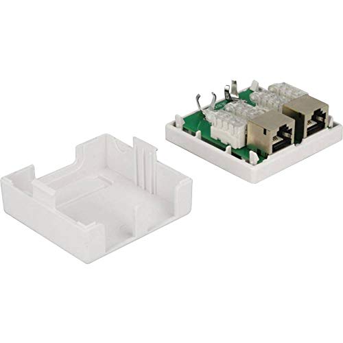 Delock réseau Dose 2 x RJ45 LSA werkzeugfrei Cat. 6 - vue 4
