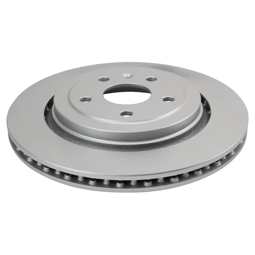 Image of TRQ Rear Brake Pad and Rotor Set Ceramic G Coated Rotors | For 2016-2019 Cadillac ATS 2016-2020 Chevrolet Camaro
