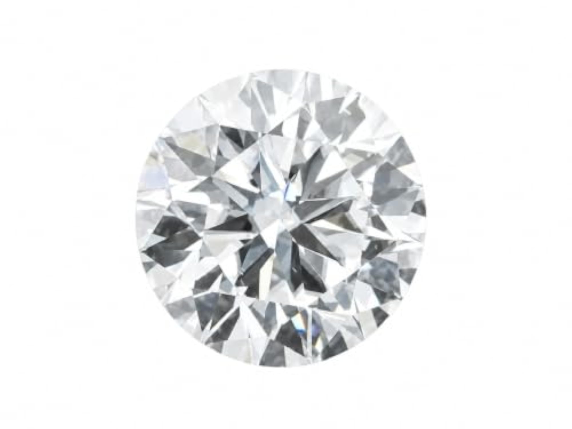 Natural White Diamond 4 Ct VVS1 Round Cut Gem