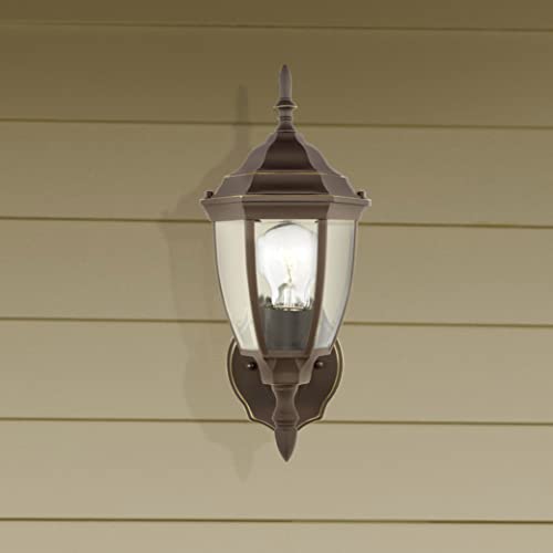 Generation Lighting 88940-71 Bakersville One - Light Outdoor Wall Lantern Outside Fixture, Antique Bronze by Generation Lighting - Image 2