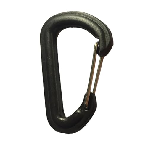 [BLOCCAGGIO SICURO] Il lucchetto in metallo garantisce una connessione , prevenendo l'apertura accidentale e mantenendoti al sicuro durante le attività di arrampicata.