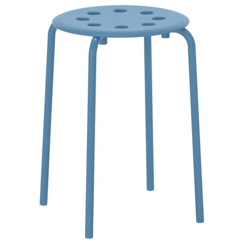 Amazon.co.jp: IKEA イケア スツール ブルー 45cm m30605239 MARIUS