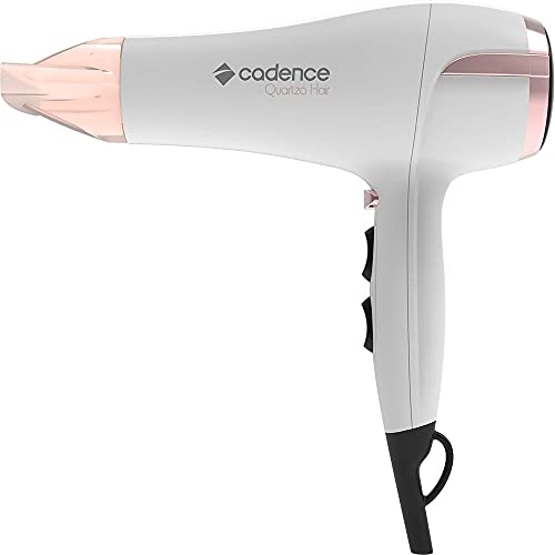 Secador de Cabelo Cadence Quartzo Hair, 110V, Branco, 2000W, SEC721