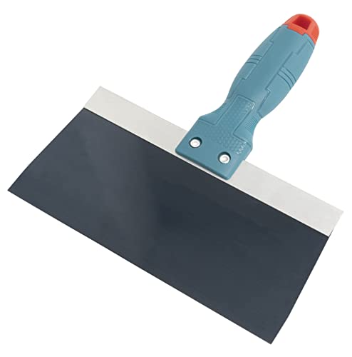 AERZETIX - C64763 - Spatule/couteau à enduire 200 mm - mastic peinture lissage joint plaque de plâtre - poignée en plastique - outil de plâtrier plaquiste maçon maçonnerie travaux entretien bâtiment