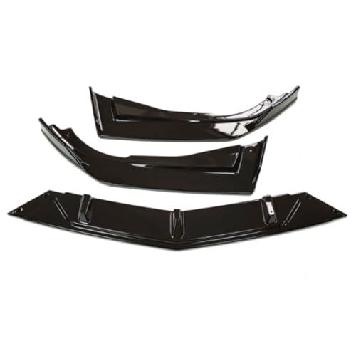 Pare-chocs avant lèvre becquet pour Brio 2018-2022 lame inférieure glossy black