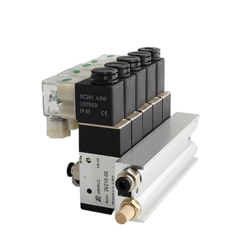Électrovanne 3V210-08-NC étanche DC12V à commutation rapide 3 ports - 3