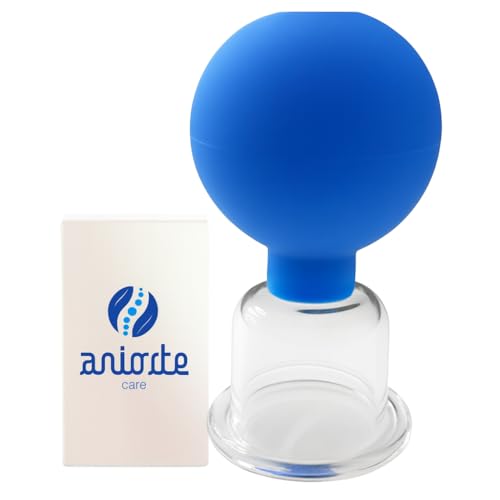 Ventosas fisioterapia - ventosa azul para masaje - tratamiento de cicatrices - liberación de adherencias