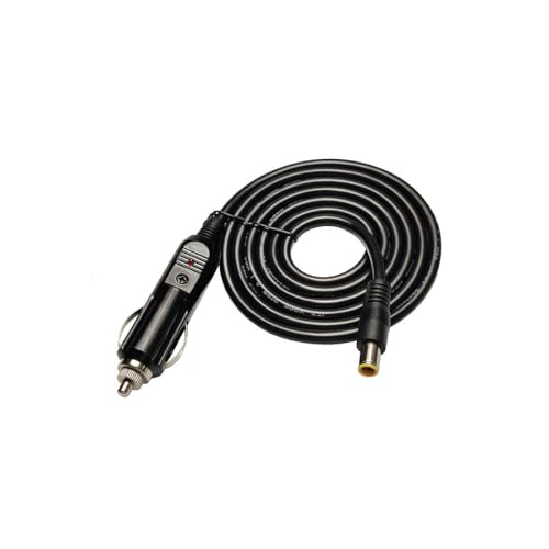 車載シガーソケット DC7909 車用 シガレット点火器ケーブル DC 8mm 自動車シガレットケーブル 車載充電器 ポータブル電源用充電ケーブル シガーソケットー 150cm シガーライタ延長コード
