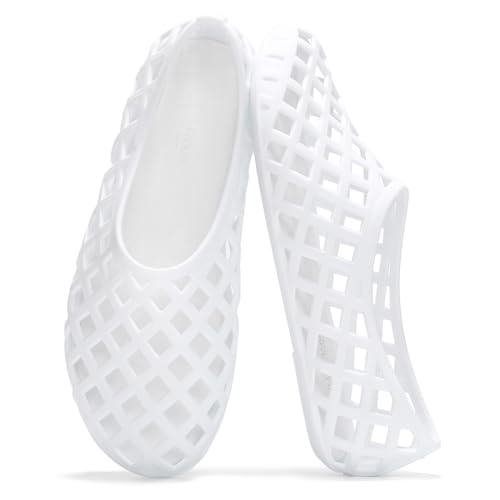 Image of Project Cloud Jelly Shoes Women - Lightweight & Water-Resistant Women's Flats Sandals - Non Slip Womens Shoes - Perfect Summer Jelly Flats for Women 2026 (Jellz)