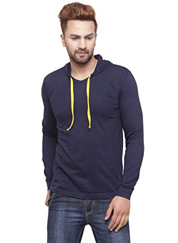 Image of Ben Martin Full Sleeve Men's Cotton Hooded Regular Fit T-Shirt