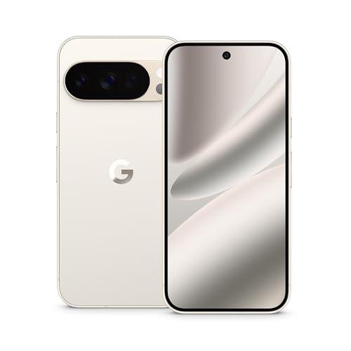 Google Pixel 10 Pro – Android-Smartphone ohne SIM-Lock, mit Gemini, Dreifach-Rückkamerasystem, mehr als 24 Stunden Akkulaufzeit und 6,3 Zoll großem Super Actua-Display – Porcelain, 256GB
