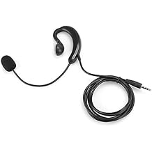 Earhook Type Microphone, Mobile Phone Headset Tablet Earphone MIC, Noise Cancelling Function, for Conferencing, Gaming, Chating