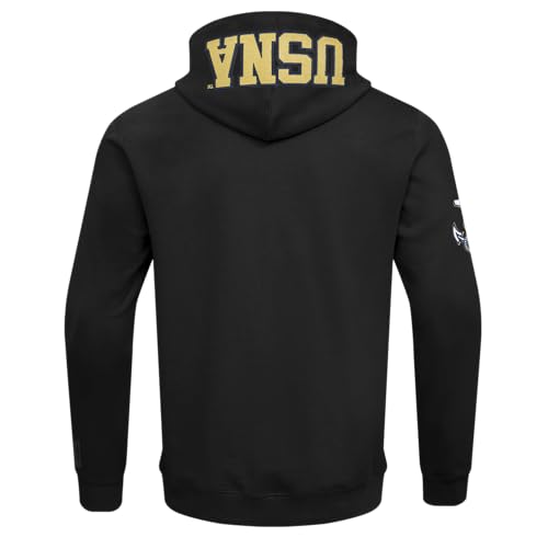 Image of Pro Standard Mens College Classic Chenille Cotton Double Knit Full Zip Hoodie