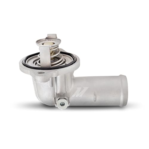 Mishimoto MMTS-WRA-12E Thermostat with Housing, Compatible with Wrangler JK 2012-2018, 194F