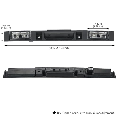 Interrupteur de hayon pour BMW X3 E83 bouton de coffre - 2