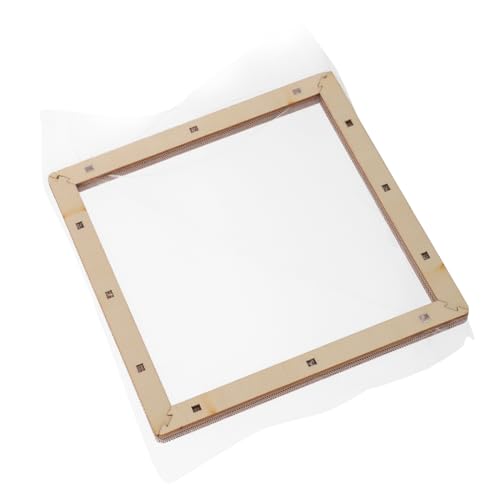 CIMAXIC Papermaking Supplies Kit Handmade Wooden Frame Mesh Screen DIY Paper Molding Frame