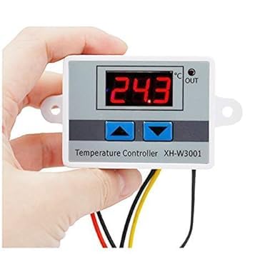 Real Instruments XH W3001 Digital LED Display Temperature Controller 220V 1500W 10A LED Temperature Controller With Thermostat Control Switch NTC Sensor Probe For Egg Incubator - Image 6 thumbnail