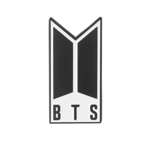 Grupo Erik Pin BTS Oficial - Broche Metálico Esmaltado para Ropa, Mochilas y Chaquetas | BTS Merch (1,9x4 cm)