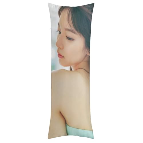 吉岡里帆54 抱き枕カバー クッションカバー インテリア グズ い背当て飾り 座布団 置物 抱きまくら 20"x54"