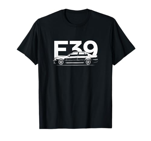 E39 5er-Serie – Auto-Silhouette T-Shirt E39 5er-Serie – Auto-Silhouette T-Shirt