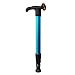 Pocket Cane - Ultra Compact Walking Cane for Men, Women - Collapsible, Lightweight, Adjustable, Portable Hand Walking Stick - Balancing Mobility Aid - Sleek, Comfortable T Handles (Blue)