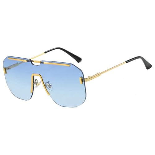 willochra Oversized One-Piece Square Sunglasses Women 2025 Luxury men Trendy Punk Shield Shades Outdoor Eyewear UV4002