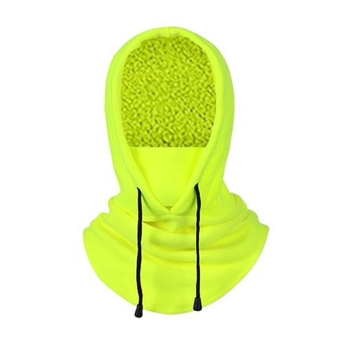 Sunnyuk Sotocasco Moto Invierno Lana - Capucha de Motocicleta Calentador con Capucha Capucha de Lana Caliente Gorra Deportiva de Invierno Clima Frío Máscara Facial