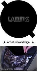 Harley Davidson 7" Ronda Faro Protectora Color (Gunsmoke)