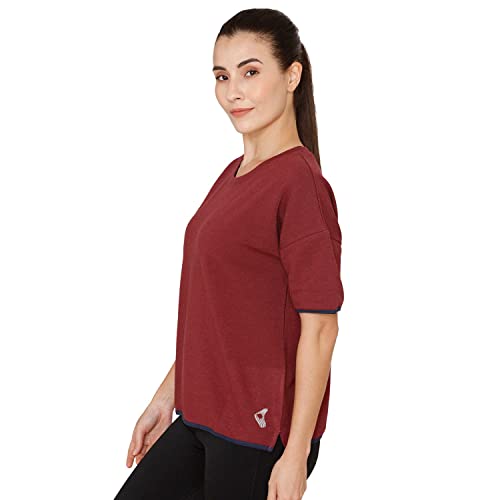 Image of Zelocity Relaxed Fit T-Shirt - Tawny Port