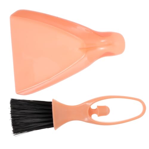 LOLIPPYY ハムスターケージ用ほうきとちりとり 小型掃除道具 コンパクトで持ち運び便利 ペットケージの迅速清掃に 家や車内のデスクトップ