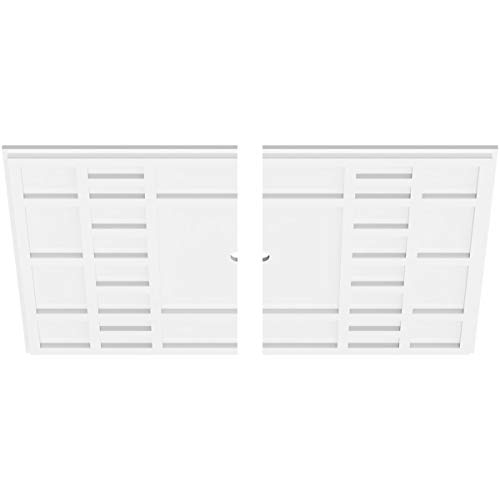 Médaillons de plafond contemporains pour masquer les défauts - 3