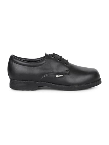 Image of Bata Boy's Lace-Up School Shoes - Black (11Kids UK)
