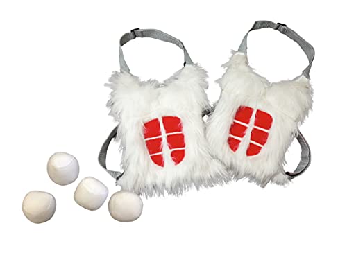 Diggin Active - Yeti Dodgetag - Indoor/Outdoor Dodgeball Game, White, One Size